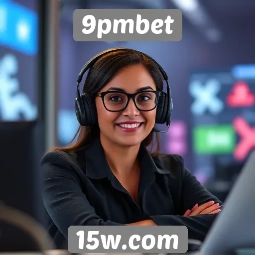 Capacidades de suporte ao cliente no 9pmbet