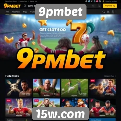 Design e usabilidade do site 9pmbet
