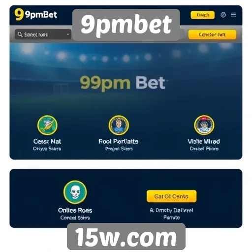 Recursos e funcionalidades do site 9pmbet