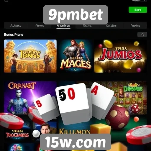 Análise das opções de jogos disponíveis no 9pmbet