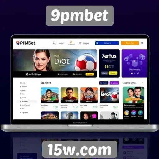 Navegação e usabilidade do site 9pmbet