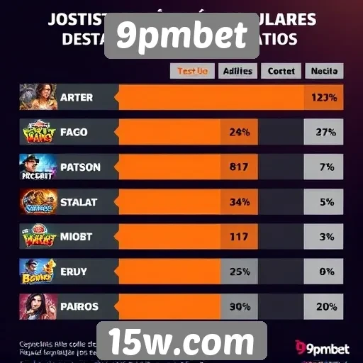 Estatísticas de jogos populares na plataforma 9pmbet
