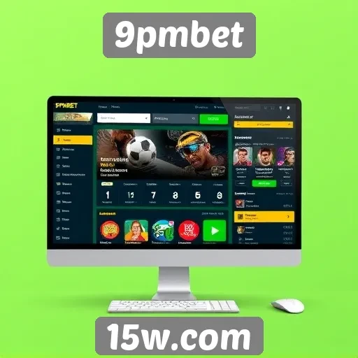 Avaliação da interface do usuário do 9pmbet