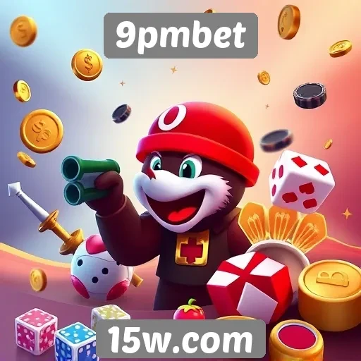 Variedade de jogos disponíveis na plataforma 9pmbet